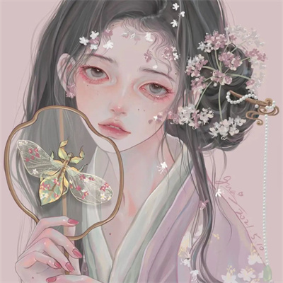 仙气唯美的稀有古风动漫女头