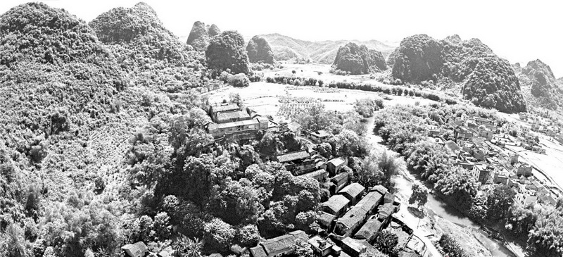 英西峰林景区彭家祠。