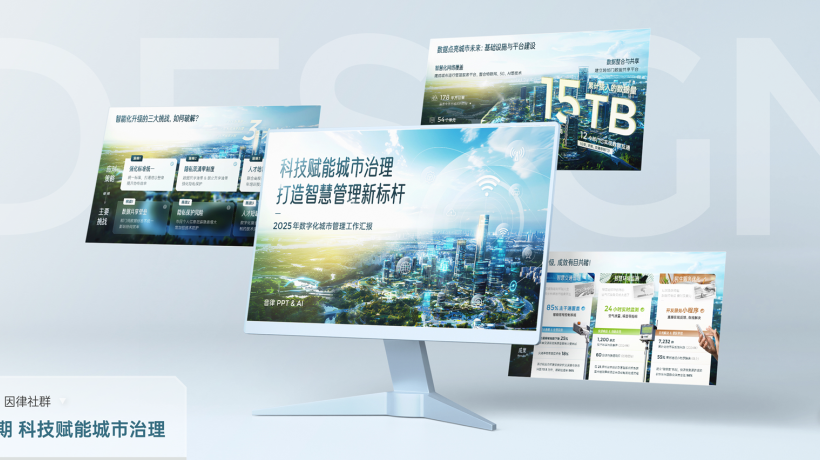 【改稿】沛文又搞事情！这次是科技感城市PPT