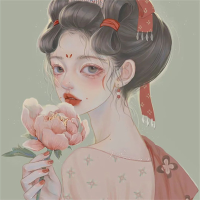 仙气唯美的稀有古风动漫女头