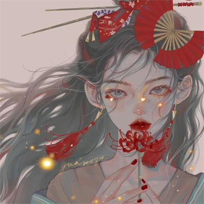 仙气唯美的稀有古风动漫女头
