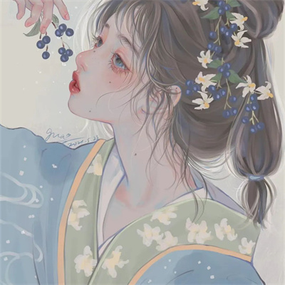 仙气唯美的稀有古风动漫女头